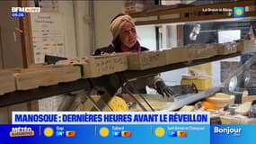 Manosque : on se prépare pour le réveillon du nouvel an 