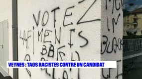 Des tags racistes ont été inscrits sur les murs de la médiathèque de Veynes.