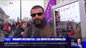 Retraites: les manifestants appellent les députés à ne pas voter la réforme 