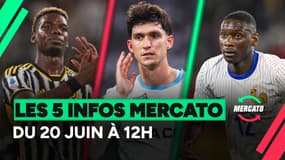 Pogba, Balerdi, Kolo Muani… les 5 infos mercato du 20 juin 2025 (à la mi-journée)