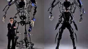 Exosquelette de Skeletonics.