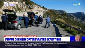 Villefranche-sur-Mer: l'épave de l'hélicoptère va être expertisée