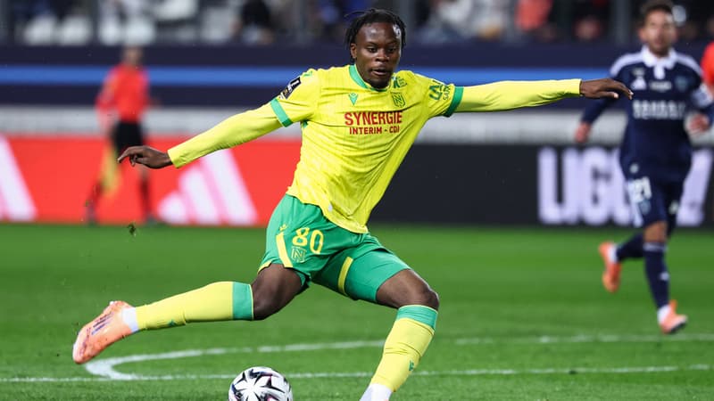 "J'ai fait une erreur": les excuses de Junior Mwanga après avoir annoncé à tort son départ de Nantes