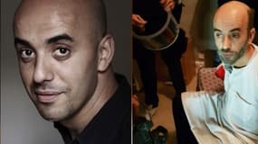 Rédoine Faïd, en 2010 et en 2018.