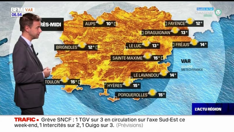 Météo Var: une journée ensoleillée ce vendredi, jusqu'à 15°C attendus à Porquerolles