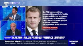 Macron poursuit son offensive contre Le Pen - 26/05