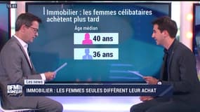 Les news: les femmes seules diffèrent leur achat dans le domaine immobilier - 09/06