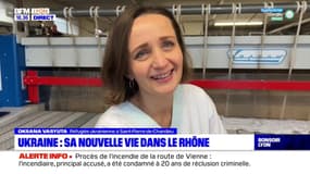 Ukraine: la nouvelle vie d'Oksana dans le Rhône