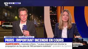 Paris : les images de l'impressionnant incendie - 07/04