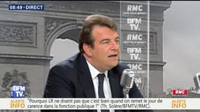 Thierry Solère face à Jean-Jacques Bourdin en direct