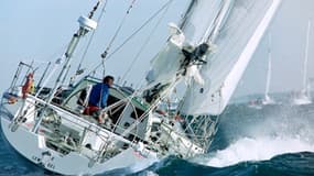 L'un des skippers du Vendée Globe 2012, Guy Bernardin