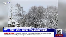 Coupures d'électricité: "Il a fait -5, -6 degrés", témoigne cet habitant de l'Orne