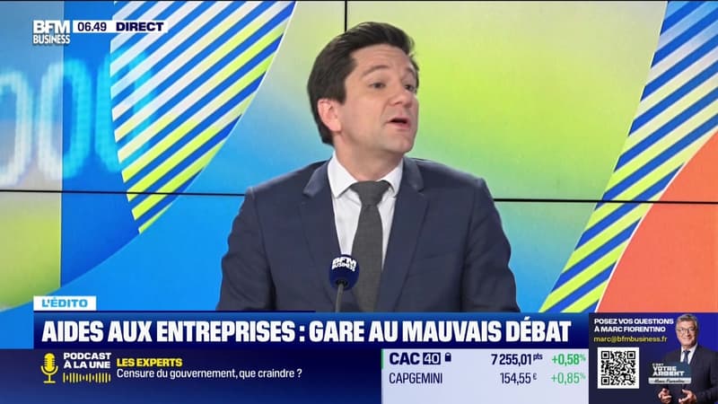 L'Edito de Raphaël Legendre : Aides aux entreprises, gare au mauvais débat - 25/11