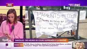Parents d'élèves et profs se mobilisent contre des heures de cours supprimées.