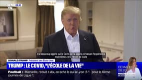 "J'ai beaucoup appris sur le covid": Confusion autour de l'état de santé de Donald Trump