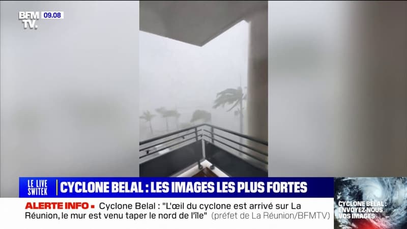 Cyclone Belal: les images les plus impressionnantes en ligne