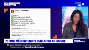 Paris: une mère interdite d'allaiter au musée du Louvre