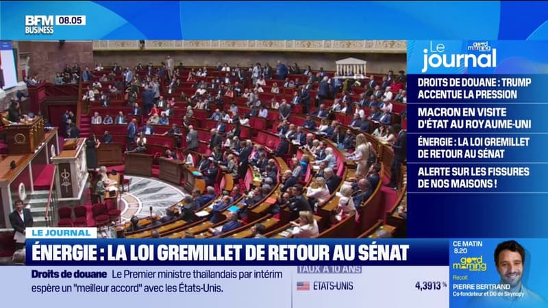 Énergie : la loi Gremillet de retour au Sénat
