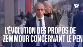 Présidentielle: comment les propos d'Éric Zemmour concernant Marine Le Pen ont évolué?