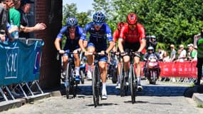 Valentin Madouas et Rudy Molard lors des championnats de France, le 25 juin 2023