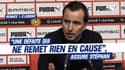 Rennes 1-2 Lorient : "Une défaite qui ne remet rien en cause", assure Stéphan