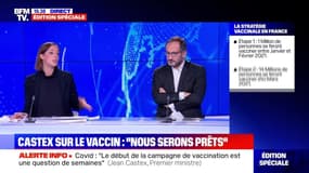 Castex sur le vaccin: "Nous serons prêts" - 03/12