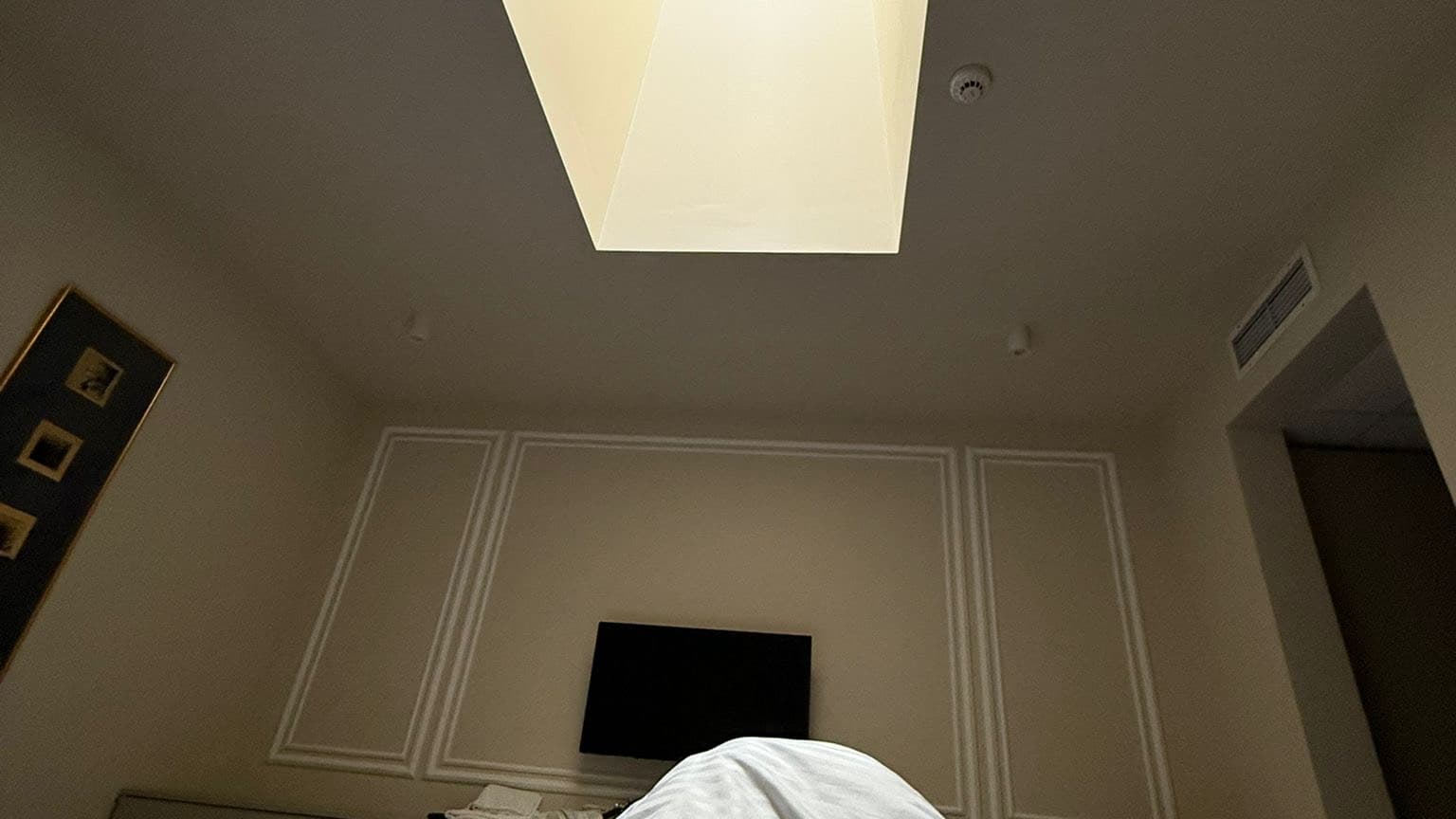 La chambre de Sara Cakarevic lors de son tournoi en roumanie La chambre de Sara Cakarevic lors de son tournoi en roumanie