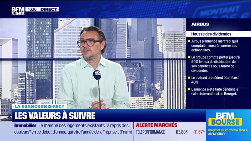 La valeur à suivre : Airbus