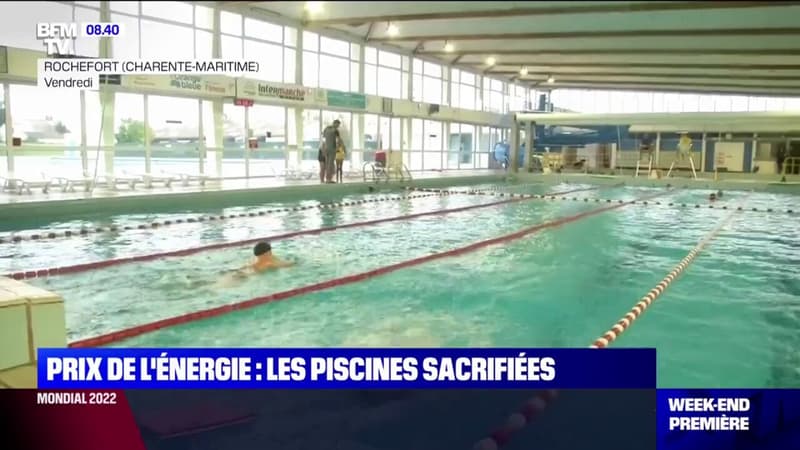 Pour affronter la hausse des prix, la piscine publique de Rochefort, en Charente-Maritime, ferme