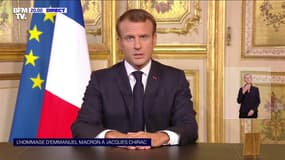 Emmanuel Macron: "Nous perdons un homme d'État que nous aimions autant qu'il nous aimait"