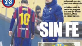 "Sans foi", la Une du Mundo Deportivo ce lundi