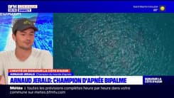 Jeux olympiques: pour Arnaud Jerald, champion du monde d'apnée, sa discipline pourrait y faire son entrée "un jour"