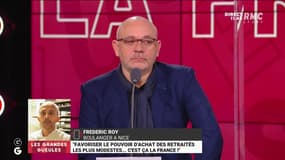 "Favoriser le pouvoir d'achat des retraités les plus modestes... C'est ça la France !" - 08/02
