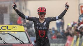 Michael Storer sur Paris-Nice le 15 mars 2025