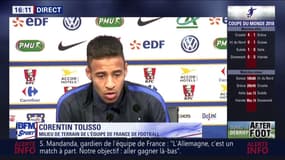 Equipe de France - Corentin Tolisso : "Nabil (Fekir) porte l'OL à bout de bras"