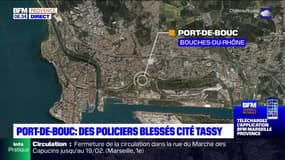 Port-de-Bouc: des policiers blessés à la cité Tassy après une émeute