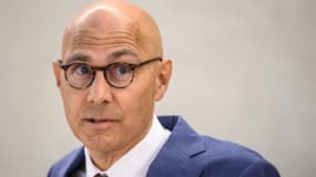 Volker Turk, Haut-Commissaire des Nations Unies aux droits de l'homme, lors de l'ouverture de la 57e session du Conseil des droits de l'homme à Genève, le 9 septembre 2024. 
