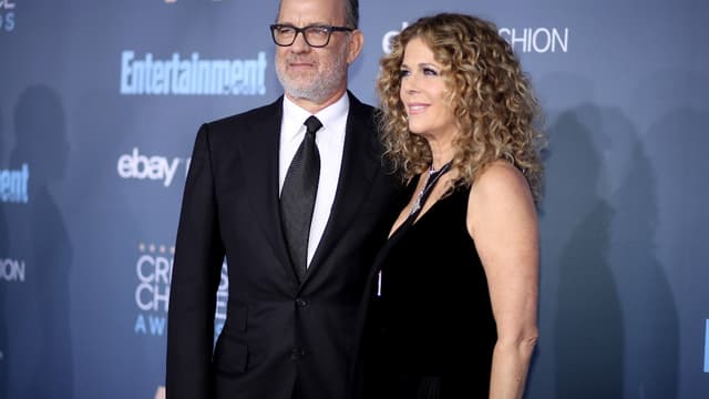 Tom Hanks et sa femme Rita Wilson.