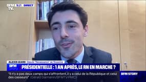 Alexis Izard (Renaissance) sur le sondage Elabe-BFMTV: "Ça reste un sondage fiction où Emmanuel Macron ne sera pas de nouveau candidat face à Marine Le Pen"