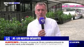 "90% de chiffre d'affaires en moins": ce propriétaire de bateaux sur la Seine déplore "un gros manque à gagner"