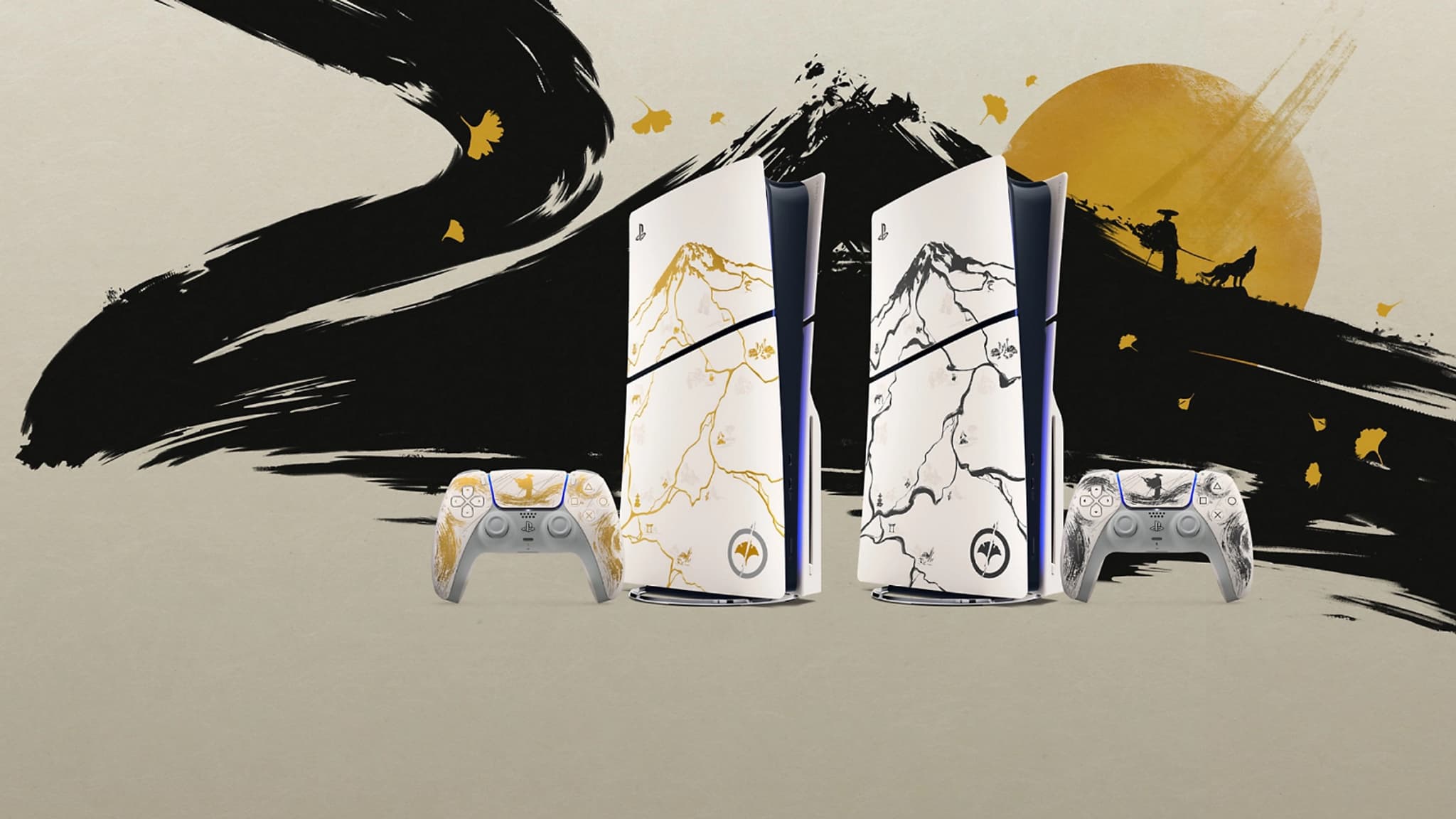 Les PS5 aux couleurs de Ghost Of Yotei Les PS5 aux couleurs de Ghost Of Yotei
