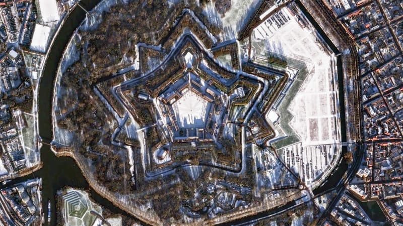 Lille, Arras... Les images satellites des paysages recouverts de neige