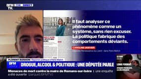 Drogues et alcool à l'Assemblée nationale: "Il y a des pratiques addictives parfois plus appuyées qu'ailleurs", explique Florent Buisson