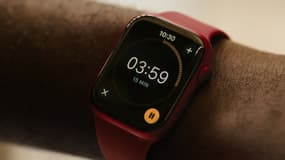 L'Apple Watch Series 9 présentée le 12 septembre 2023. 