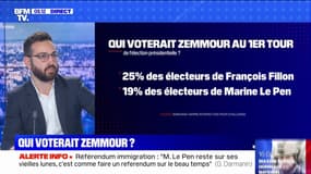 2022: quel est le profil des électeurs séduits par Éric Zemmour ?
