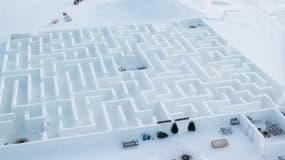  Canada: le plus grand labyrinthe en neige du monde vient de rouvrir ses portes