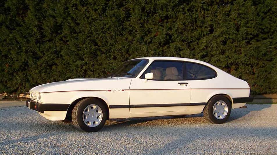 La Capri 2.8 Injection de 1985 sera l'un des derniers modèles de cette série qui, après trois générations, s'éteint pour laisser place à la Sierra. La Capri 2.8 Injection de 1985 sera l'un des derniers modèles de cette série qui, après trois générations, s'éteint pour laisser place à la Sierra.