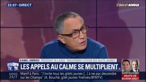 Kamel Amriou (mouvement citoyen des gilets jaunes): "Nous appelons pacifiquement à être présent Place de la République"