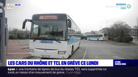 Rhône: les réseaux TCL et Cars du Rhône touchés par un mouvement de grève ce lundi