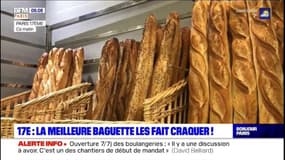 La boulangerie Maison Julien, dans le 17e arrondissement, a remporté le concours de la meilleure baguette de Paris